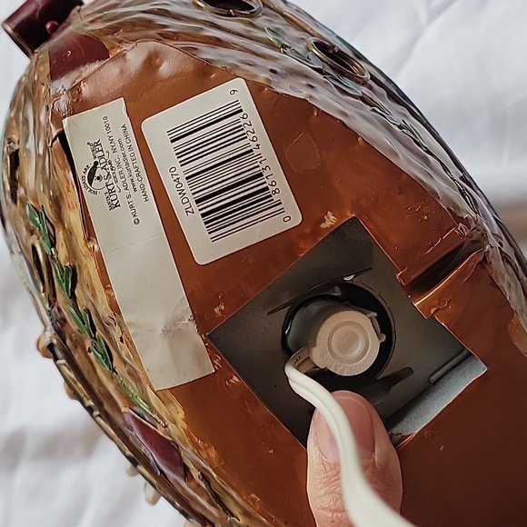 KURT S. ADLER Noah’s Ark Metal Night Light Home Table Top Bible Ship Boat Decor - Picture 3 of 17